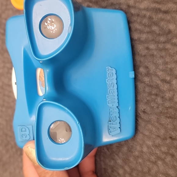 1998 3D View-Master Viewers Blue w/Orange Reel Slide - Picture 3 of 11